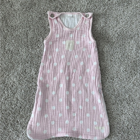 Baby Aspen baby swaddle Sweet Snuggles Muslin Wearable Blanket pink 0-6 months - Picture 3 of 10